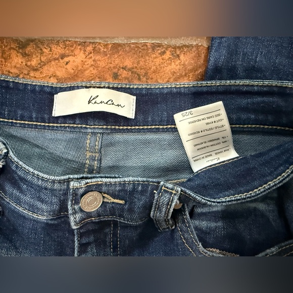 KanCan Alena Mid Rise Slim Boyfriend Jeans - Picture 4 of 5